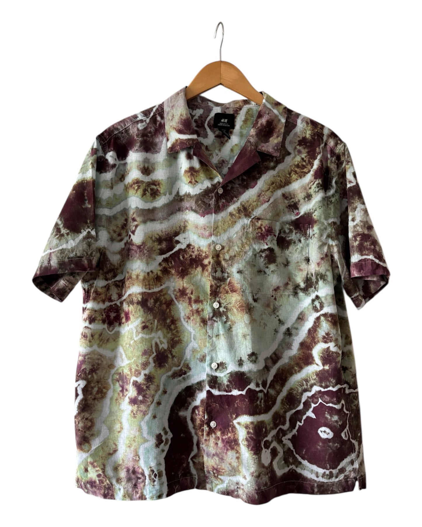 Custom linen-blend shirt for Colleen